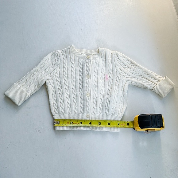 Ralph Lauren Mini-Cable Cotton Cardigan - Picture 4 of 7